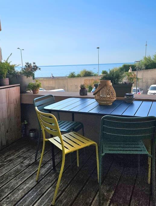 Appartement Terrasse Vue Mer Сет Экстерьер фото